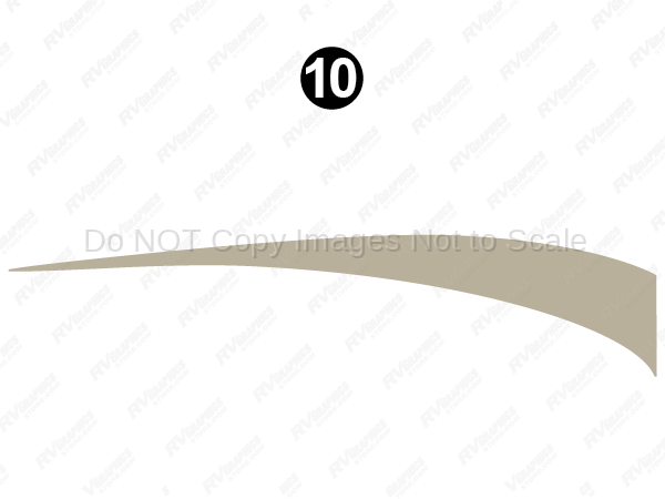 Rear Upper Pewter Swoop