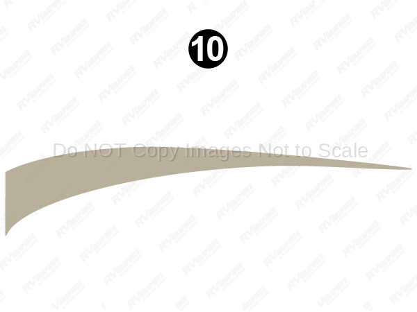 Rear Upper Pewter Swoop