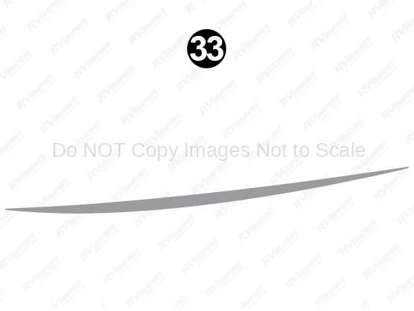 Rear Skirt Pewter Sweep