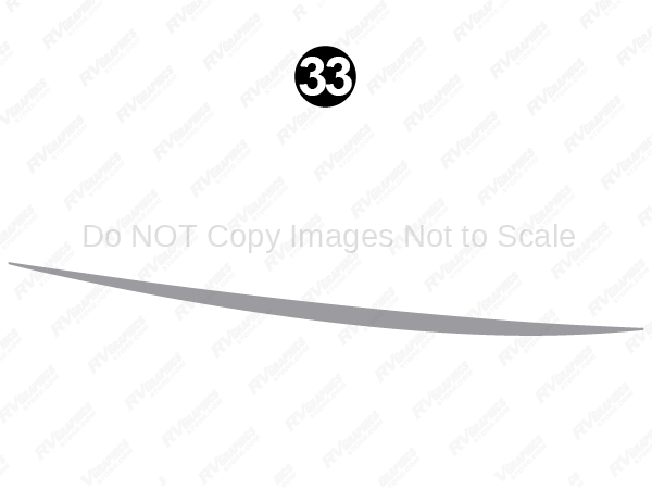 Rear Skirt Pewter Sweep