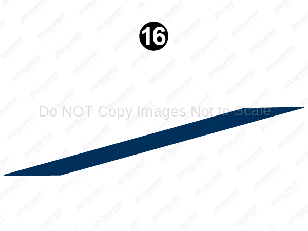 Mid Upper Blue Stripe