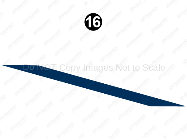 Mid Upper Blue Stripe