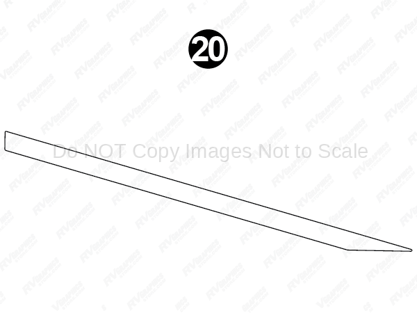 Rear Mid White Stripe