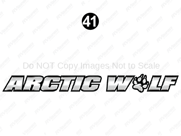 Front Arctic Wolf Logo
