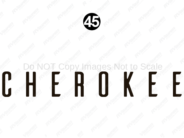 Side-Rear Cherokee Logo