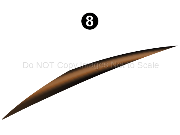 Mid Upper Bronze Sweep Tail
