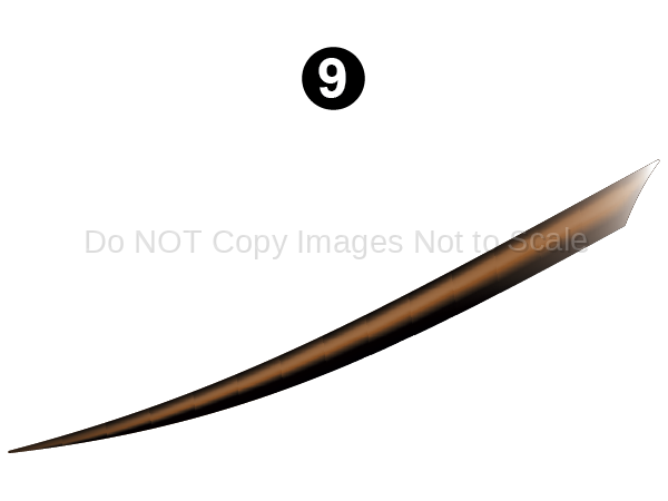 Mid Upper Bronze Sweep Tip
