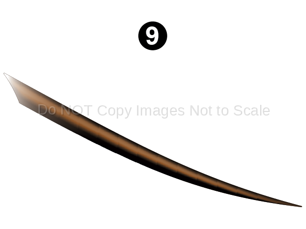 Mid Upper Bronze Sweep Tip