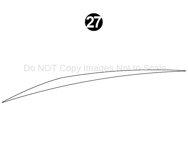 Mid White Sweep Tail