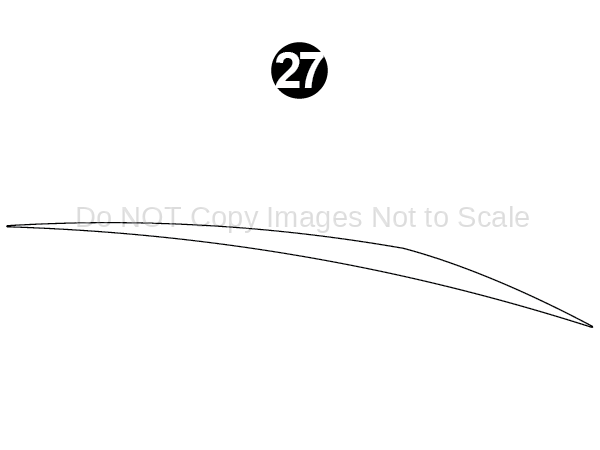 Mid White Sweep Tail