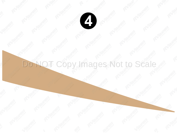 Rear Lwr Gold Spear