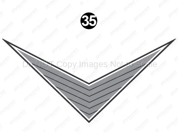 Front-Rear Print "V"