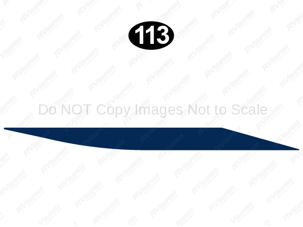 Side Blue Wedge