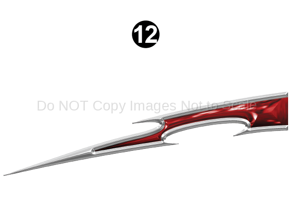 Rear Upper Accent Spike