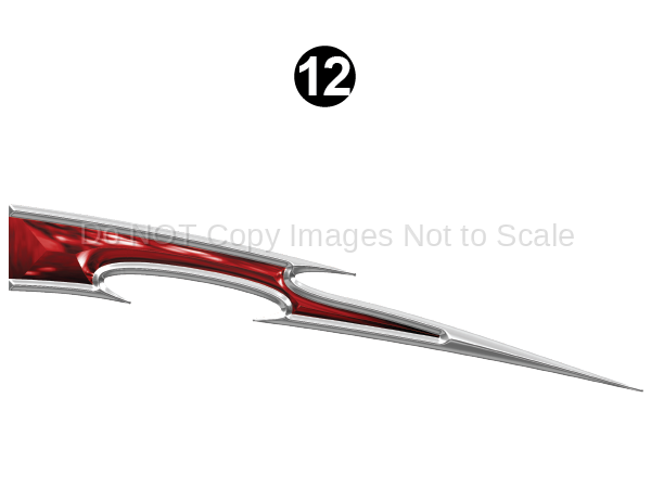 Rear Upper Accent Spike
