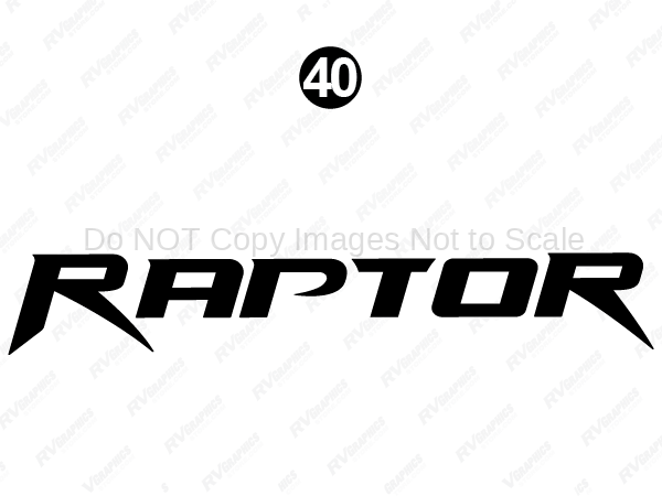 Side-Rear Raptor Logo