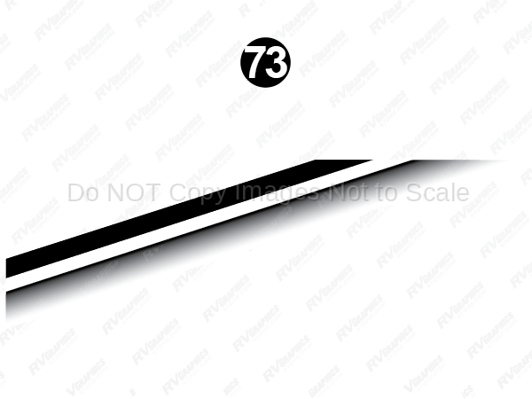 Back Upper-Lwr Stripe