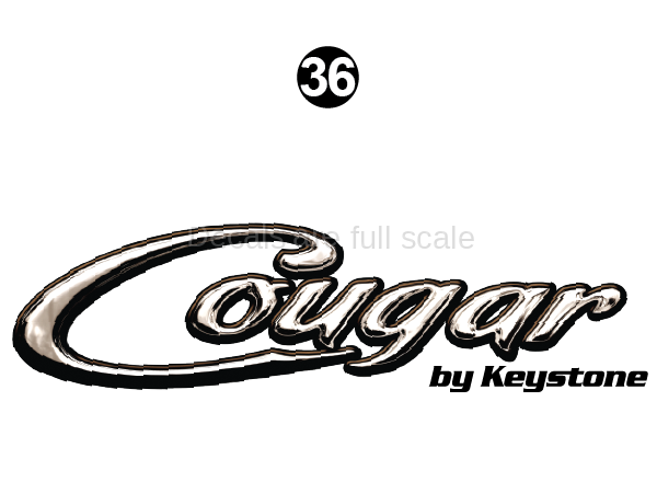 TT V-Neck Cougar Logo