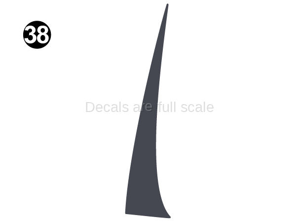 TT Molded Cap Arrow Tail LH