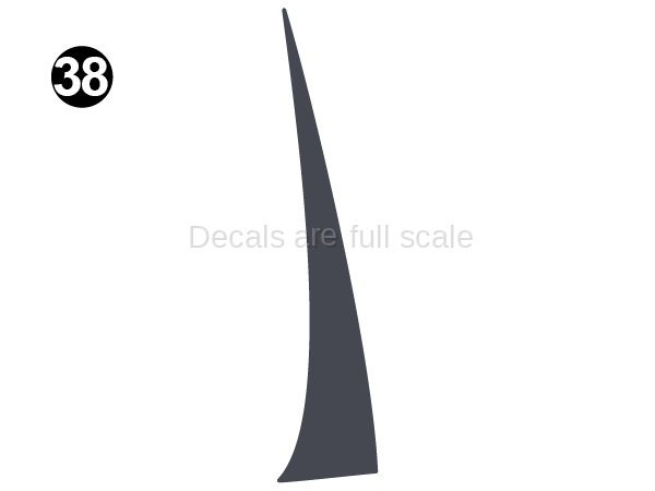 TT Molded Cap Arrow Tail RH