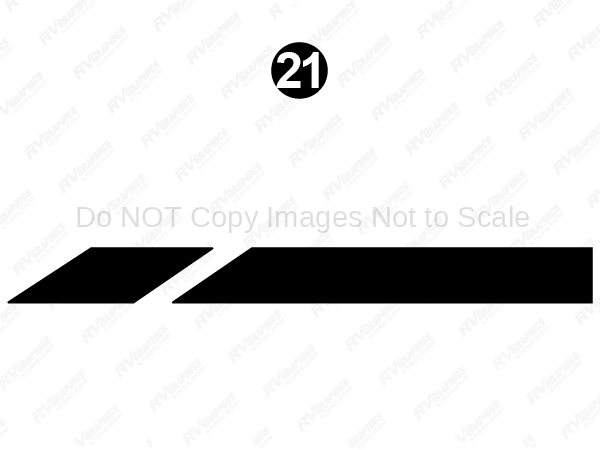 Rear Lwr Split Stripe