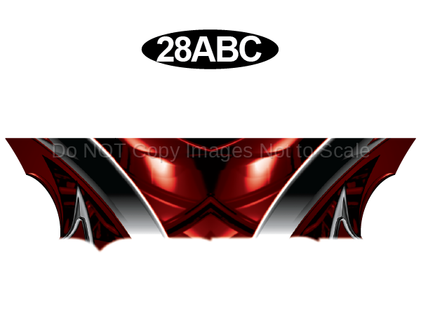 3 Piece Upper Badge Assembly