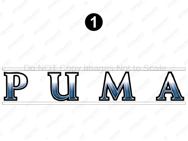 Front White Bars Puma Logo
