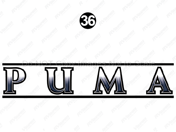 Front Black Bars Puma Logo