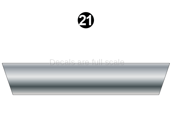 Front Cap Mirror Grill