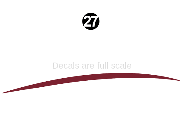 Rear Upper Red Sweep
