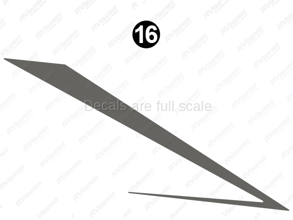Mid Lwr Gray Hook Curb-Passenger Side