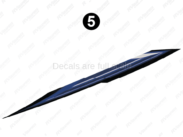 Mid Blue Print Spear