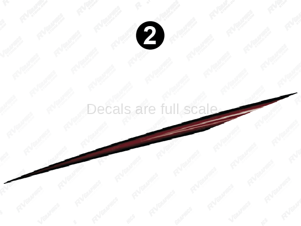 Fwd Red Print Spear Tip