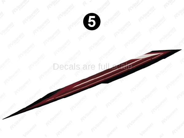Mid Red Print Spear