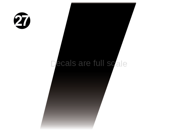 Rear Logo Top Accent LH