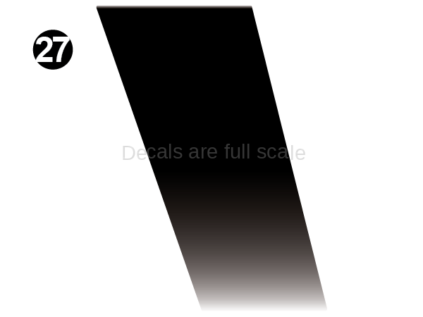 Rear Logo Top Accent LH