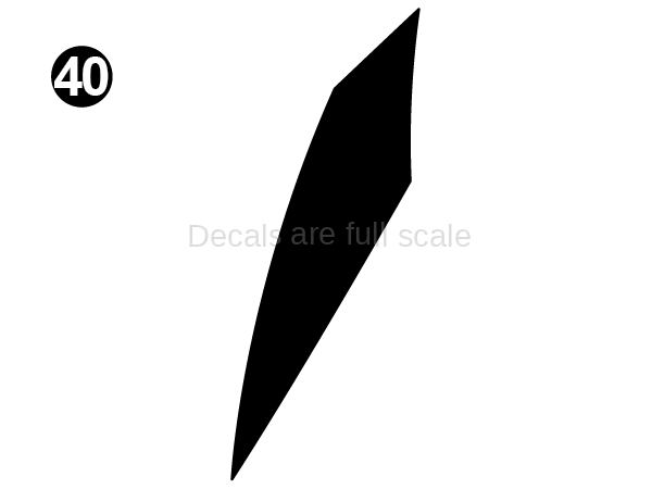 Front Top Black Spear LH