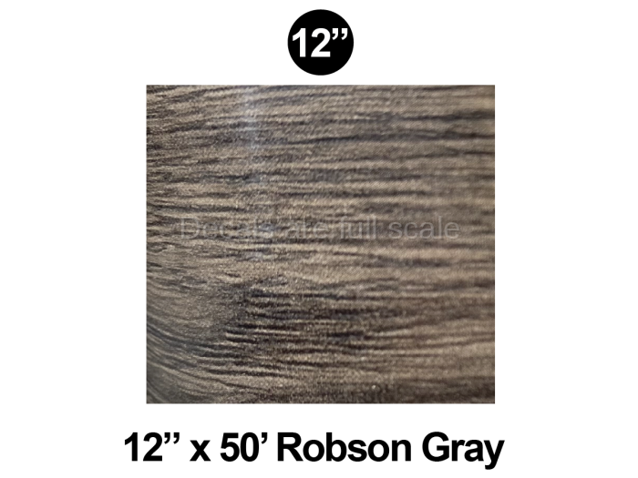 12" x 50 feet Robson Gray
