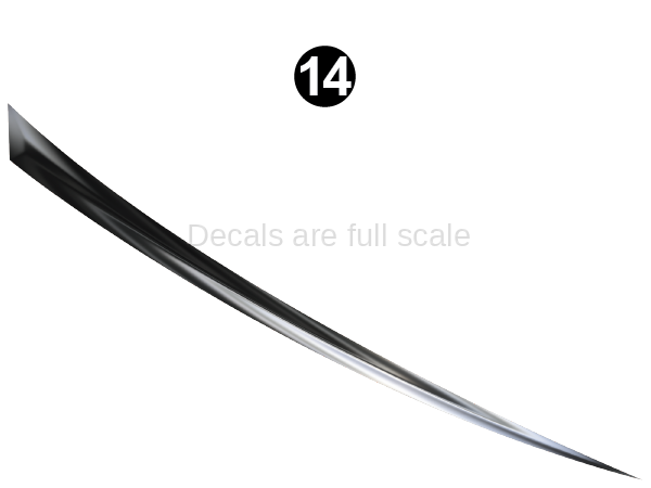 Rear Upper Long Sweep