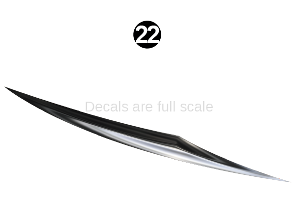Rear Mid Spear Tip