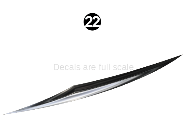 Rear Mid Spear Tip-Driver Side-Roadside