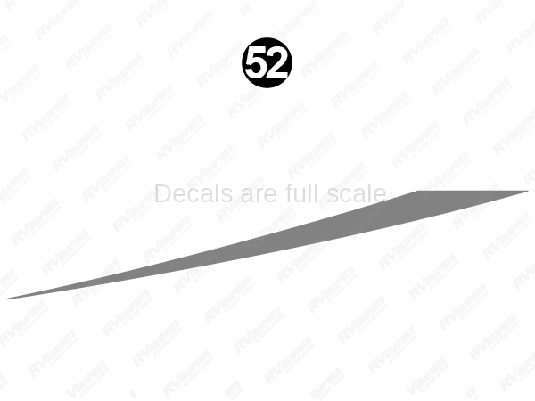 Rear Roofline Gray Spike Roadside-Driver Side