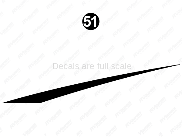 Mid Skirt Black Spear Roadside-Driver Side