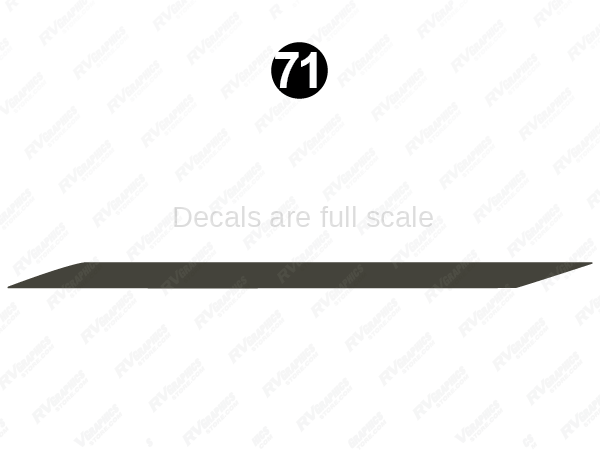 Charcoal Stripe Roadside-Driver Side