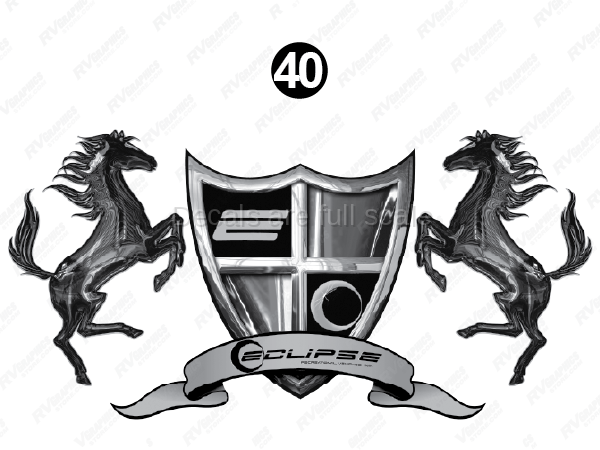 Eclipse Horse Shield