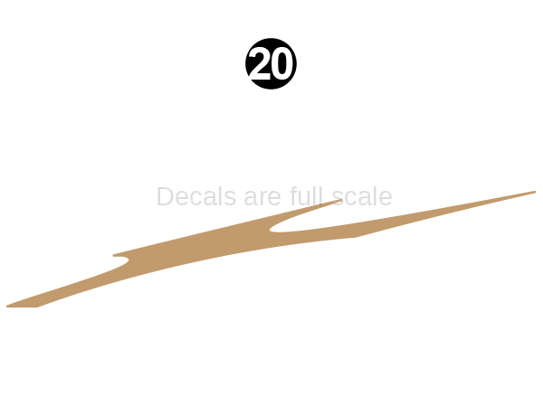Fwd Lower Gold Dart