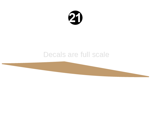 Mid Upper Gold Spike