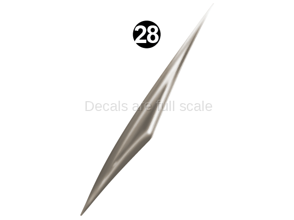 Front Cap Upper Spike LH