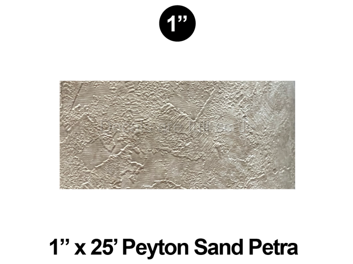 1" x 25 feet Peyton Sand Petra