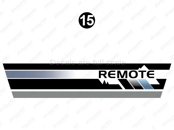 Front Cap Remote Badge